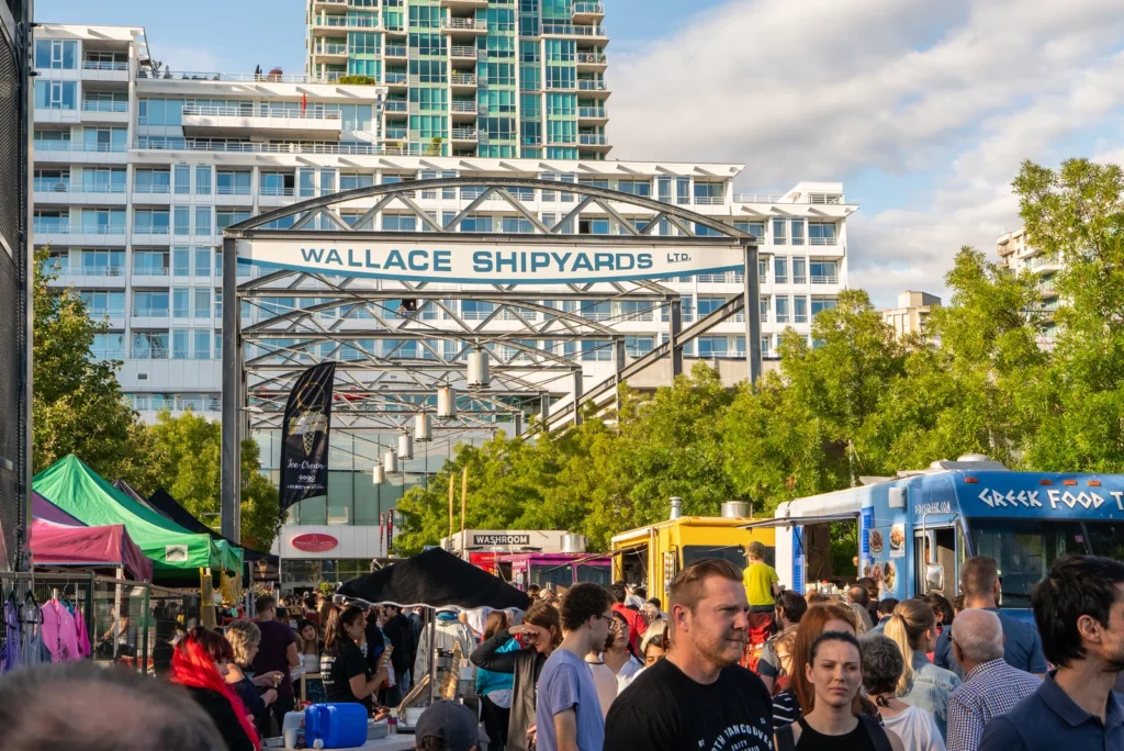Shipyards Night Market North Vancouver: Best Free Thing to Do This Weekend